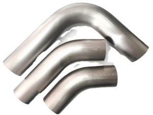 Uốn cong trục gá ống titan ống xả khuỷu tay titan 2.5 3 3.5 4 4.5 inch 90 45 độ ống hợp kim titan liền mạch đánh bóng - Product Image 3