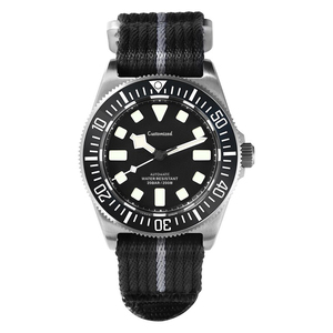 Montre automatique mécanique pour homme, 42 mm, style décontracté, bracelet en nylon - Product Image 2