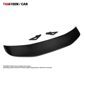 Khô Sợi Carbon Phía Sau Cánh Spoiler Cho BMW M2 G87 2 Loạt G42 M3 G80 M4 G82 Phổ Phía Sau Thiên Nga Cổ Thân Cây Cánh Splitter Spoiler - Product Image 3