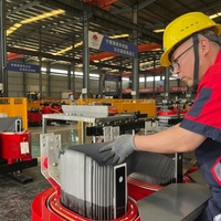 Transformateurs de puissance/éclairage solaire immergés dans l'huile triphasés PENGTAI 33kv 500kva, haute efficacité, unité de distribution extérieure