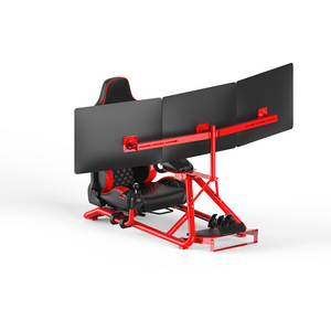 Support de volant de course avec support de chaise de jeu et de moniteur TV, support 3 en 1 pour station de volant G920 G923 - Product Image 3