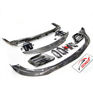 Kit carrosserie W223 pour <span class=keywords><strong>Mercedes</strong></span> Benz W223 S450 AMG BS, kit carrosserie en fibre de carbone, lèvre avant, diffuseur arrière, spoiler, garde-<span class=keywords><strong>boue</strong></span>, évents - Product Image 2