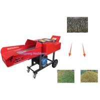 Machine à hacher l'herbe pour l'alimentation animale, hacheuse de paille pour l'alimentation des animaux, hacheuse de fourrage pour les fermes, hacheuse d'ensilage diesel 2,8 tonnes