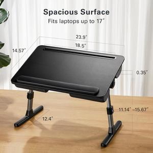 Great Roc OEM Table de tour pliable pour ordinateur portable Hot seller Bureau d'ordinateur portable pour canapé-lit avec coussin Fente pour <span class=keywords><strong>tablette</strong></span> et téléphone <span class=keywords><strong>Repose</strong></span>-poignet - Product Image 3