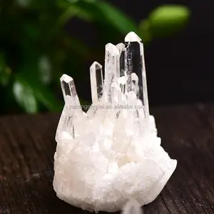 Gros en vrac guérison naturel roche Quartz cluster blanc grand cristal clair géodes de pierre pour la décoration de la maison