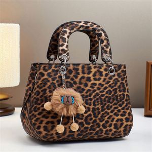 Mini Totes Trendy Leopard Crossbody Sling Bag Waterproof PU Handbags for Women - Product Image 2