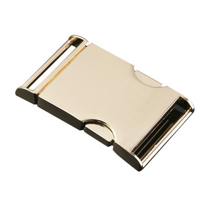 Hebilla de Liberación Lateral de Metal Jiuyuan, Aleación de Zinc, Negro, Dorado, Plateado, Accesorio para Bolsos, Duradero - Product Image 4