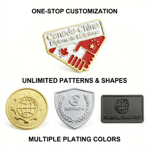 Épingles de revers personnalisées en métal, émail, avec motif drapeau et poignée de main, certifiées ISO, prix direct usine, conception gratuite, souvenir d'amitié - Product Image 2