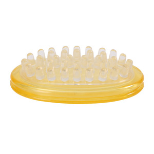 Cepillo de masaje para el cuero cabelludo de 11.5*7.2*3cm, material PSTPU, para hombres y mujeres, peine y rascador para masaje de cabeza. - Product Image 3