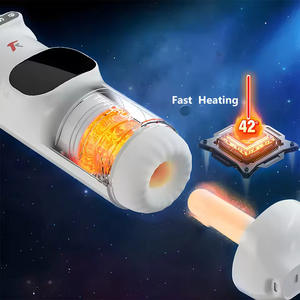 Titreşimli akıllı uçak fincan erkek mastürbasyon seks oyuncak elektrikli tam otomatik görsel seks oyuncakları modeli - Product Image 3