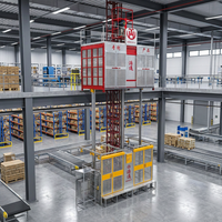 Meilleur prix pour le treuil de construction électrique SC100U avec conception modulaire brevetée de 1 tonne, faible coût d'entretien et économie de 30%