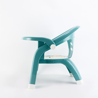 Chaises de salle à manger en plastique pour enfants, avec table et son