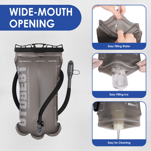 UTOBEST bebas BPA, 1,5 l/2L/3L hidrasi kandung kemih TPU tahan air untuk mendaki & bersepeda - Product Image 5