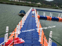 Rampe de quai pour jet ski marin quai flottant quai flottant modulaire plate-forme jetée en plastique pont ponton