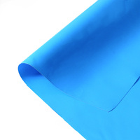 Bâche en PVC robuste pour inventaire, toile bleue anti-UV, imperméable, rouleau de plastique de qualité
