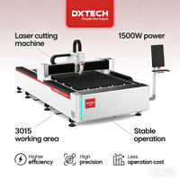 Nouvelle machine de découpe laser à fibre CNC 3015 1000W 1500W 2000W 3000W pour tôles métalliques en acier inoxydable, acier au carbone et aluminium