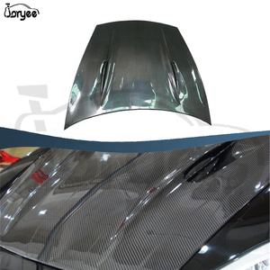 Kit de carrocería de capó de motor delantero de fibra de carbono estilo TA, pieza de coche para <span class=keywords><strong>Porsche</strong></span> <span class=keywords><strong>Cayenne</strong></span> 955 957 2005-2010 <span class=keywords><strong>2022</strong></span> 2023, accesorio de afinación - Product Image 2