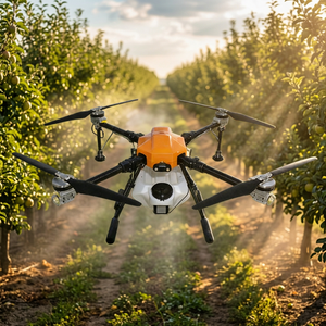 Foldable Crop Agriculture Spraying Drone High Payload Capacity RTK Auto Flight System 12S Dual <b>Battery</b> Machine UAV - Product Image 1