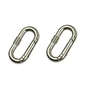 25mm Oval Snap Ring Carabiner Handbag Connector Hook Spring Snap Hook