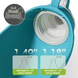 Botella de agua para perros Superdesign de 580 ml, portátil y a prueba de fugas, para perros pequeños a grandes. - Product Image 5