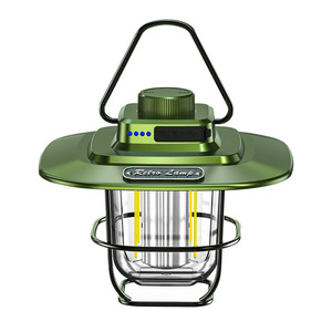 Wholesale Rechargeable Portable Retro <b>Camping</b> Lamp Outdoor Camp Tent <b>Led</b> hang Light - Product Image 1