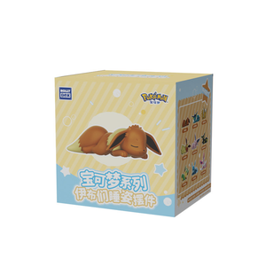 กล่องสุ่มตุ๊กตาโปเกมอน อีวุย ซีรีส์เพื่อนซี้กำลังนอนหลับ ของสะสมยอดนิยม ของขวัญปีใหม่ - Product Image 2