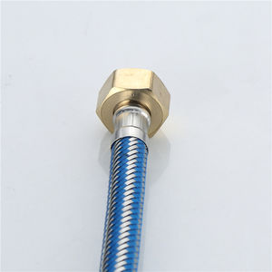 VARTE 201スチールクロームメッキキャップ真鍮コアステンレススチール + ナイロンワイヤーEPDMインナーチューブフレキシブルパイプホース - Product Image 5