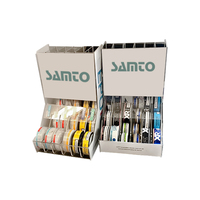Acrylique plexi snus gravité distributeur présentoir armoire support support pour huile vernis à ongles dip poudre cigare tabac fumée magasin