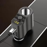 Reproductor de Mp3 para coche C03 superventas con adaptador Bt, controlador de receptor de coche Usb, encendedor de cigarrillos, logotipo personalizado