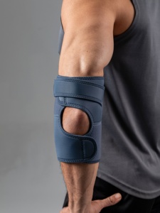 Soporte <span class=keywords><strong>de</strong></span> <span class=keywords><strong>Codo</strong></span> Transpirable <span class=keywords><strong>de</strong></span> Neopreno con Cierre Magnético para Deportes, <span class=keywords><strong>Ejercicio</strong></span>, Compresión y Protección - Product Image 4