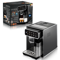 Cafetera Espresso Automática Multifuncional con Tanque de Agua de 1.5L, Sistema de Autolimpieza, Todo en Uno, para Hogar y Oficina
