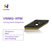 Outil de tournage en carbure de tungstène VNMG, lame à revêtement CVD personnalisable, insert pour fraiseuse CNC, machine de tournage, support OEM, haute résistance à l'usure