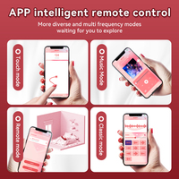 Slip-Vibrator Tragbarer Mini-Vibro Erotikspielzeug Klitoris-Stimulator Fernbedienung Vibrierender Massagestab Sexspielzeug für Frauen