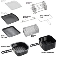 Friteuse à air 12L d'origine 100V-240V haute efficacité et produit polyvalent