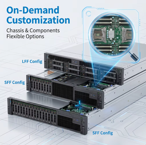 Serveur Reconditionné pour <span class=keywords><strong>Dell</strong></span> PowerEdge <span class=keywords><strong>R740</strong></span> 2U Rack Dual Xeon Gold 6226R – Également Disponible : R750, R760, R650, R640, R7525, R6525, R6515 - Product Image 2