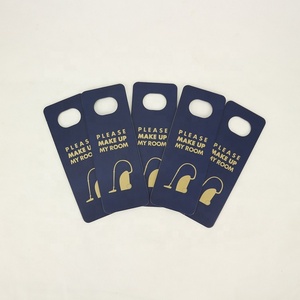 Custom Paper <strong>Door</strong> <strong>Knob</strong> Hanger Tags Reusable <strong>Door</strong> Hanger Sign <strong>Door</strong> Hook - Product Image 1