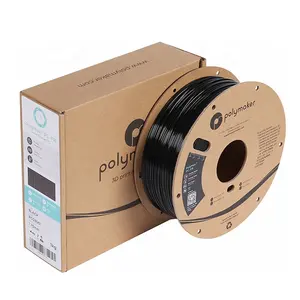 Polymaker PolyMax 1.75 – Filament pour imprimante 3D, consommable d'impression en Fiber de carbone, 2.85mm/PC-FR mm, 1KG