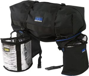 Échantillon gratuit : Sacoche de selle de vélo en nylon de haute qualité, imperméable, pour le voyage et le sport, avec poche. - Product Image 3