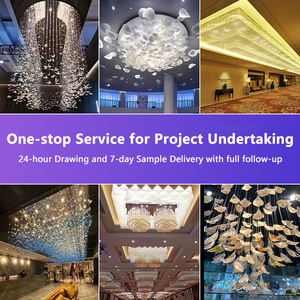 <span class=keywords><strong>Suspension</strong></span> Luminaire Lustre de luxe en cristal LED Éclairage Moderne Verre Escalier Plafond Longue <span class=keywords><strong>Suspension</strong></span> - Product Image 4