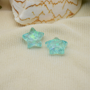 Precio de fábrica, estrella de cinco puntas, cuentas sueltas DIY, cuentas hechas a mano, joyería acrílica, accesorios de pulsera - Product Image 3