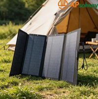 Modules solaires pliables 490W améliorant la résistance aux chocs, usine de panneaux solaires