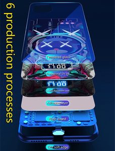 Ốp Lưng Điện Thoại Anime Kamado Tanjiro Nezuko Gọi Bằng Giọng Nói Đèn Flash <span class=keywords><strong>LED</strong></span> Phát Sáng Cho <span class=keywords><strong>iPhone</strong></span> 13 12 11 Pro Max XR 6 7 8 Plus - Product Image 6