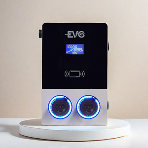 Nouvelle <span class=keywords><strong>borne</strong></span> de <span class=keywords><strong>recharge</strong></span> rapide pour véhicules électriques AC, IP55, murale, <span class=keywords><strong>22KW</strong></span>-43KW, bornes GBT Type 2, 32A, contrôle par application, OCPP, câble de 5m - Product Image 1