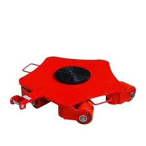 รถเคลื่อนย้ายรถถังหนัก Ling Qi รับน้ำหนัก 6-24 ตัน ล้อเหล็ก อุปกรณ์ขนย้ายแบบแมนนวล สำหรับใช้งานในอุตสาหกรรม - Product Image 1