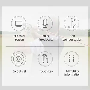 1000m OEM tùy chỉnh ngoài trời đo độ dốc Loa Pin người tìm kiếm Khoảng Cách Phạm vi Quà Tặng săn bắn Phạm vi công cụ tìm