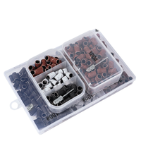 Tête de meulage en carbure de haute qualité pour vernis à ongles, roulement à billes, anneau de ponçage, perceuse à ongles électrique, moteur sans balais, portable