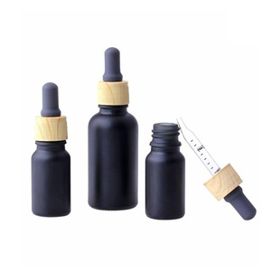 5ml 10ml 15ml <span class=keywords><strong>20ml</strong></span> <span class=keywords><strong>30ml</strong></span> <span class=keywords><strong>50ml</strong></span> 100ml chai nhỏ giọt cồn thủy tinh chống trẻ em tùy chỉnh bao bì màu đen mờ cho mỹ phẩm - Product Image 3