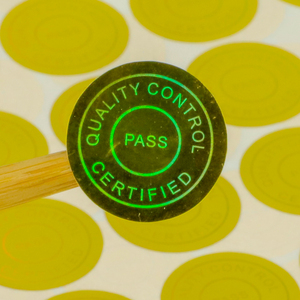 <strong>Custom</strong> Hologram Sticker Printing 3D Anti-counterfeit Holographic Stickers with QR Code <strong>Security</strong> <strong>Label</strong> - Product Image 4