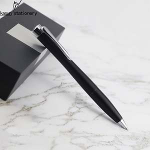 Bolígrafos de punta redonda grises con forma de embudo, novedosos y de alta gama 2023, bolígrafo metálico creativo tipo Parker para oficina - Product Image 4