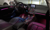 Kit d'éclairage ambiant dynamique symphonique 64 couleurs pour Audi A3 RS3 2013-2020, mise à niveau LED intérieure